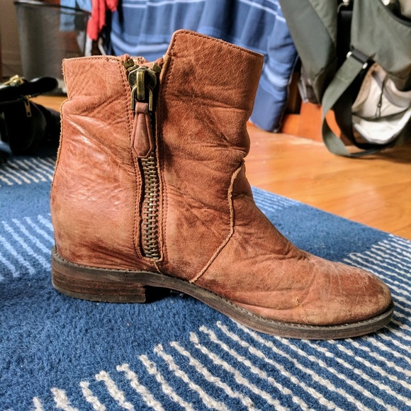 Cole Haan leather slouchy booties - Picture 3 of 4